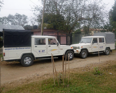 Twins!    The purchase of a second vehicle through a grant from the Marchig Animal Welfare Trust and LUSH Charity Pot will enable us to service both bases much more effectively