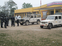 HART was provided with an armed police escort to Korak