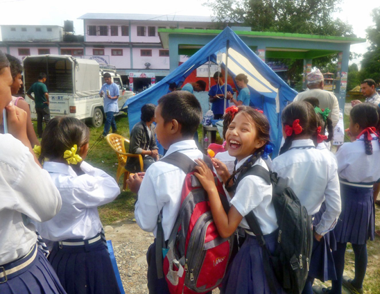 Neutering & vaccination camp in Lekhnath