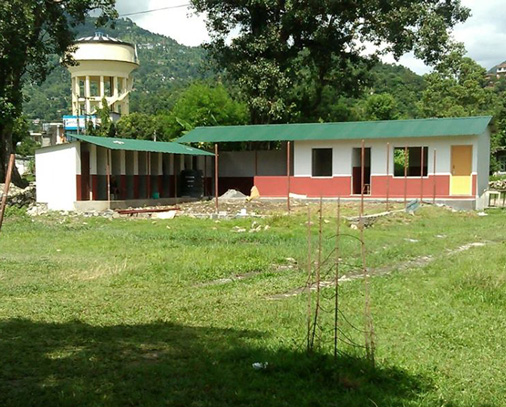 New Pokhara clinic & kennels - construction nearly completed!