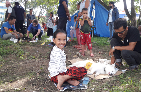 Spaying camp at Pokhara Lakeside