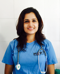 Dr Sajita Gyawali, HART's first lady vet